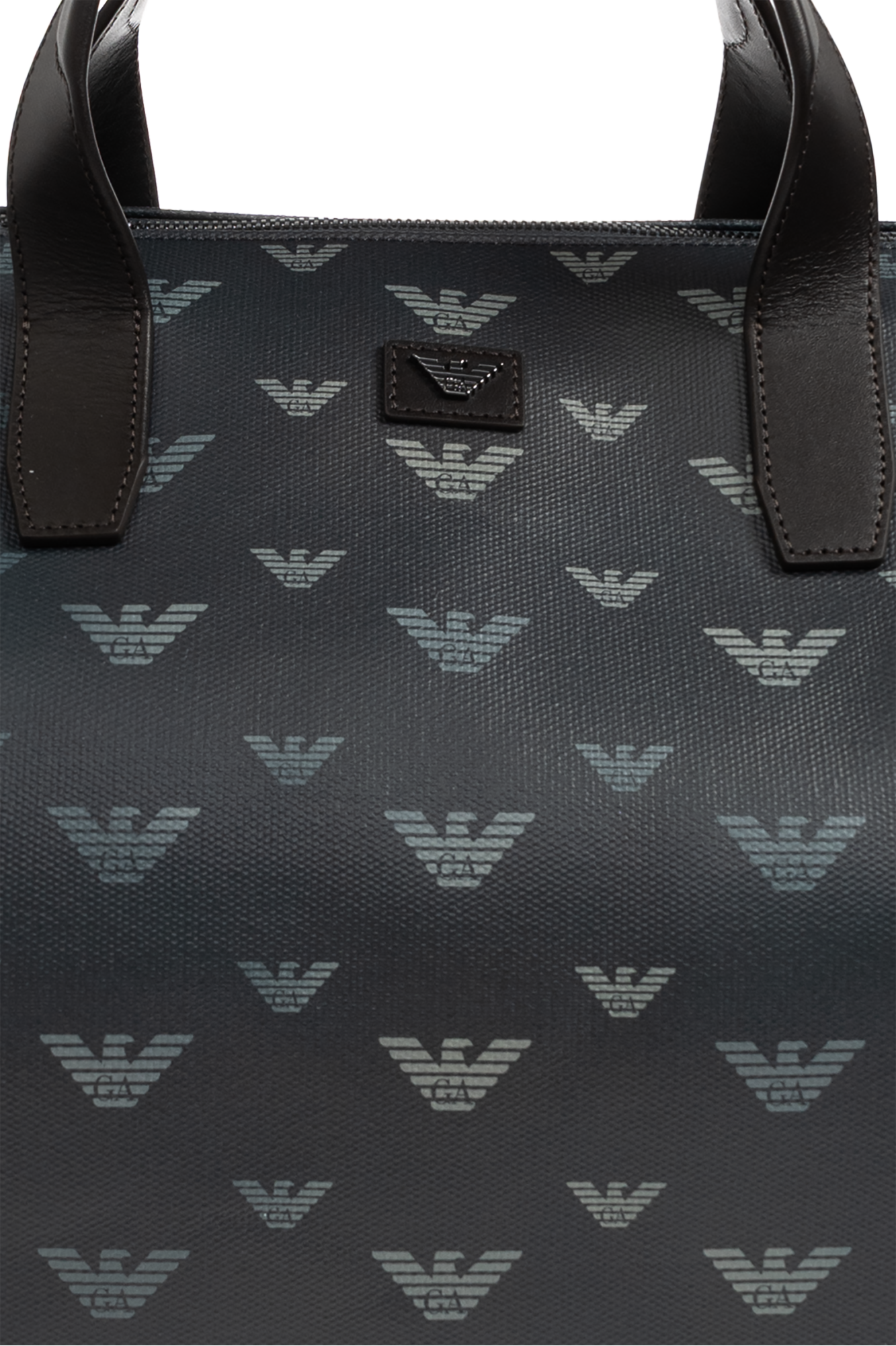 Emporio Armani Carry-on bag with monogram | Men's | Vitkac